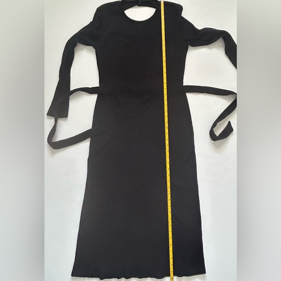 Who What Wear Black Bodycon Maxi Dress Sz. L. - Picture 6 of 7